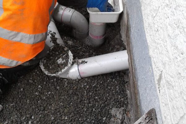 Residential drain upgrade project underway in Darfield, Canterbury