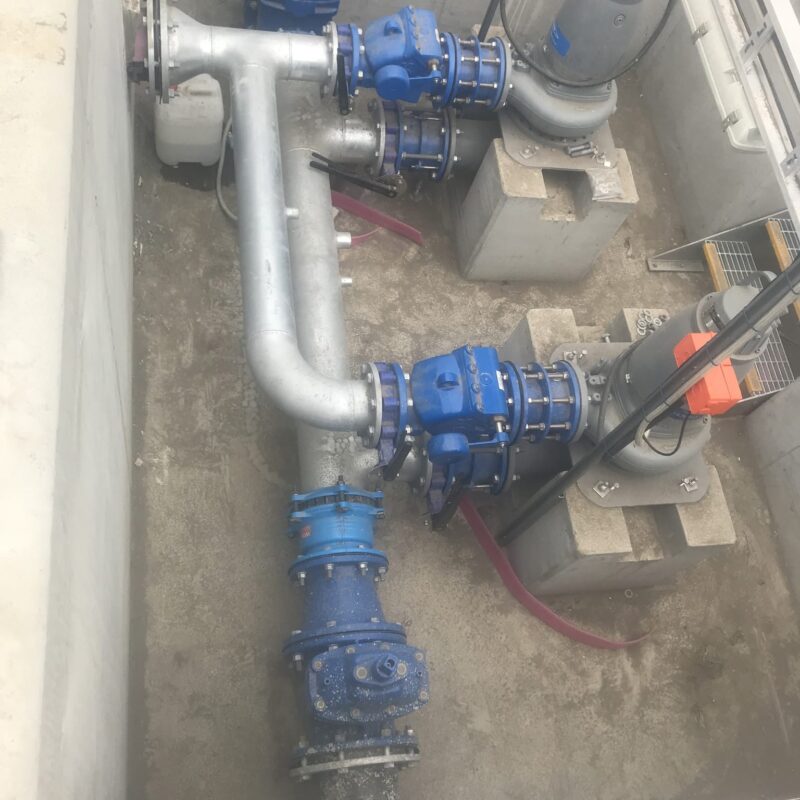 Water reticulation system installation in Leeston civil project